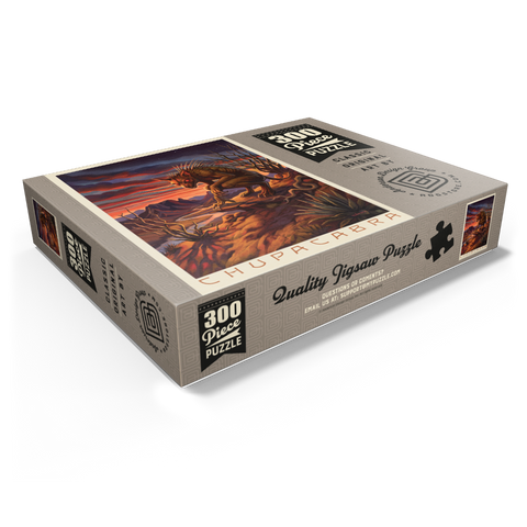 Mythical Creatures, Chupacabra Desert Sunset Legend 300 Jigsaw Puzzle box view1