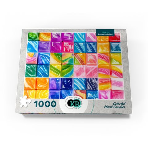 Assorted Colorful Hard Candies 1000 Jigsaw Puzzle box view3