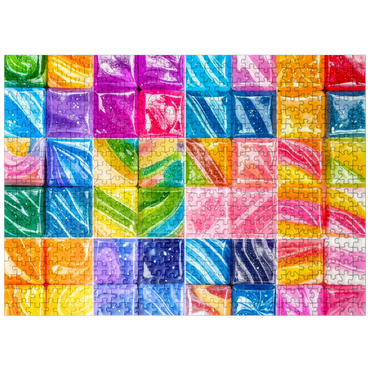 puzzleplate Assorted Colorful Hard Candies 500 Jigsaw Puzzle