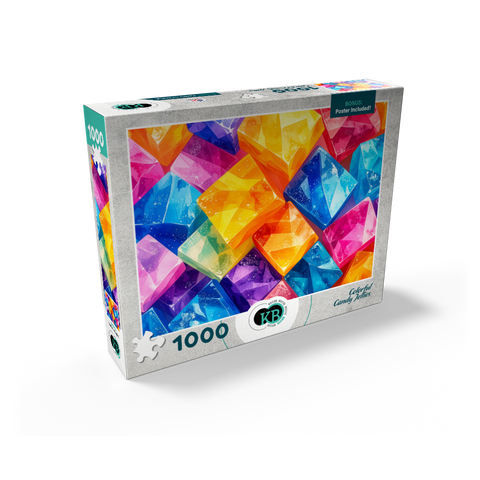 Colorful Candy Jellies 1000 Jigsaw Puzzle box view2