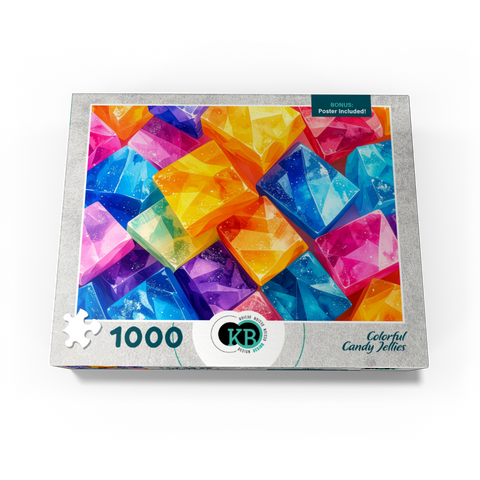 Colorful Candy Jellies 1000 Jigsaw Puzzle box view3