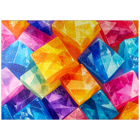 puzzleplate Colorful Candy Jellies 1000 Jigsaw Puzzle