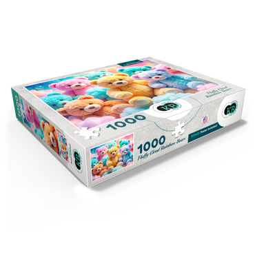 Fluffy Cloud Rainbow Bears 1000 Jigsaw Puzzle box view1