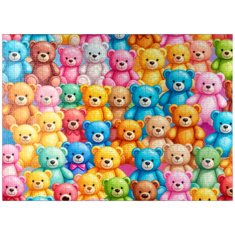 puzzleplate Teddy Bear Carnival 1000 Jigsaw Puzzle