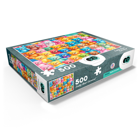 Teddy Bear Carnival 500 Jigsaw Puzzle box view1