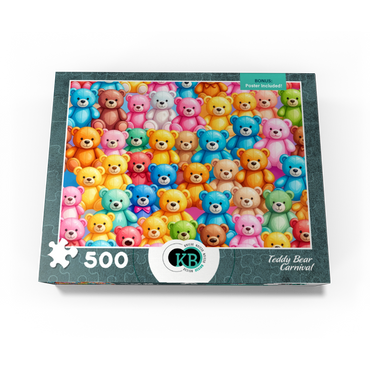 Teddy Bear Carnival 500 Jigsaw Puzzle box view3