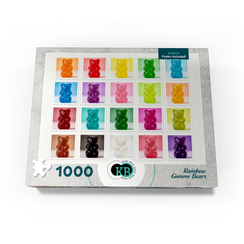 Rainbow Gummi Bears 1000 Jigsaw Puzzle box view3