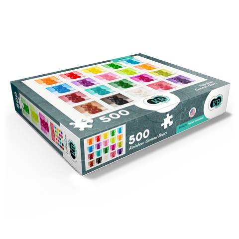 Rainbow Gummi Bears 500 Jigsaw Puzzle box view1