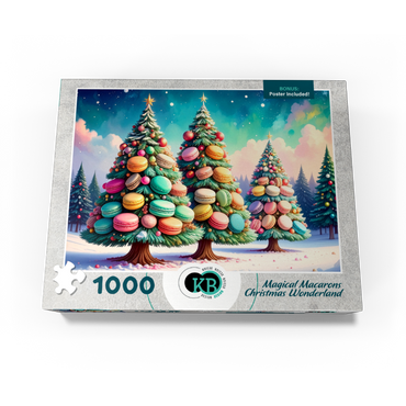 Magical Macarons Christmas Wonderland 1000 Jigsaw Puzzle box view3