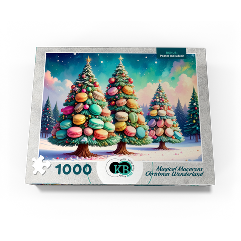 Magical Macarons Christmas Wonderland 1000 Jigsaw Puzzle box view3