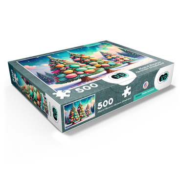 Magical Macarons Christmas Wonderland 500 Jigsaw Puzzle box view1
