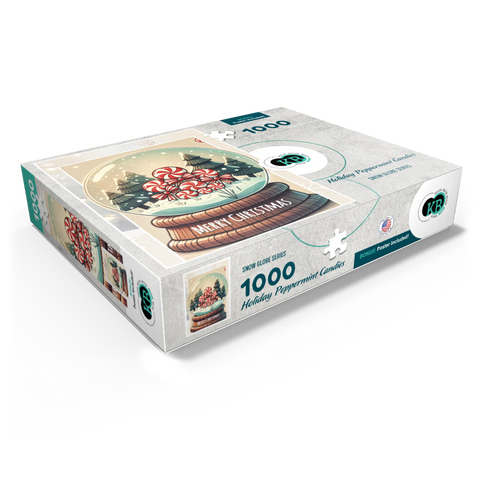 Holiday Peppermint Candies 1000 Jigsaw Puzzle box view1