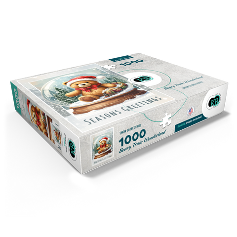 Beary Train Wonderland 1000 Jigsaw Puzzle box view1