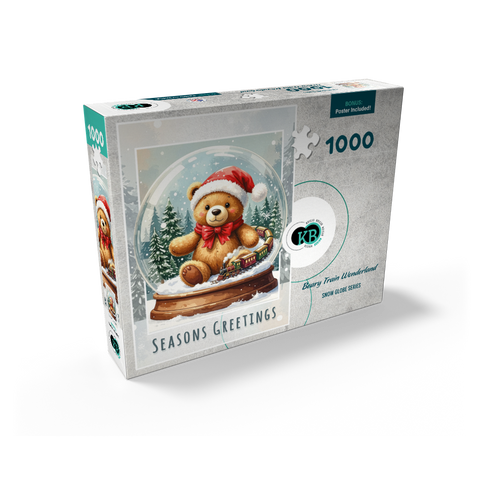 Beary Train Wonderland 1000 Jigsaw Puzzle box view2