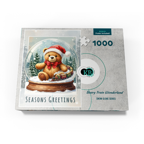 Beary Train Wonderland 1000 Jigsaw Puzzle box view3