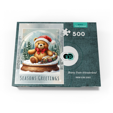 Beary Train Wonderland 500 Jigsaw Puzzle box view3