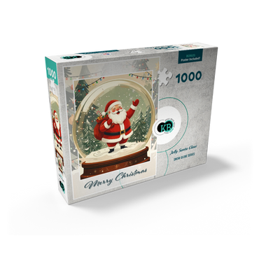 Jolly Santa Claus 1000 Jigsaw Puzzle box view2