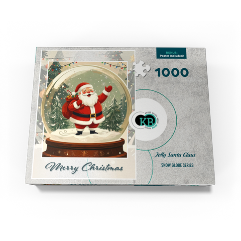 Jolly Santa Claus 1000 Jigsaw Puzzle box view3