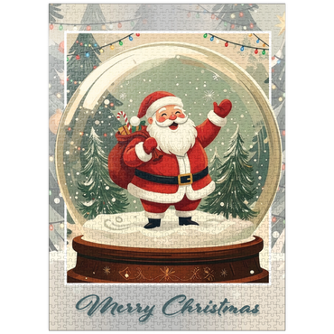 puzzleplate Jolly Santa Claus 1000 Jigsaw Puzzle