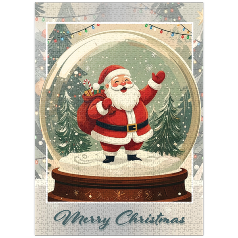 puzzleplate Jolly Santa Claus 1000 Jigsaw Puzzle
