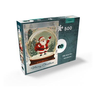 Jolly Santa Claus 500 Jigsaw Puzzle box view2