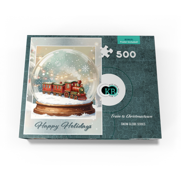 Train to Christmastown 500 Jigsaw Puzzle box view3