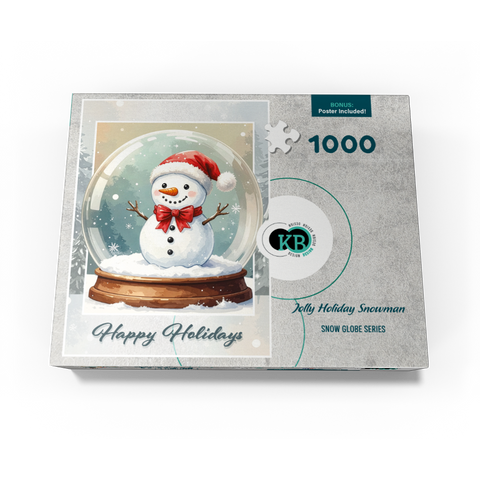 Jolly Holiday Snowman 1000 Jigsaw Puzzle box view3