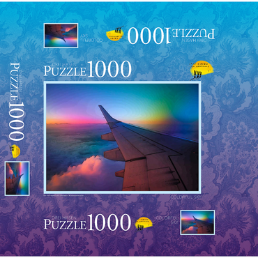 Colorful Sky 1000 Jigsaw Puzzle box 3D Modell