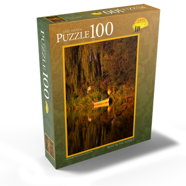 Rowing Boat in evening light 100 Jigsaw Puzzle box view1