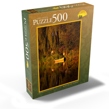Rowing Boat in evening light 500 Jigsaw Puzzle box view1