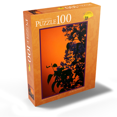 Lilac Silhouette 100 Jigsaw Puzzle box view1