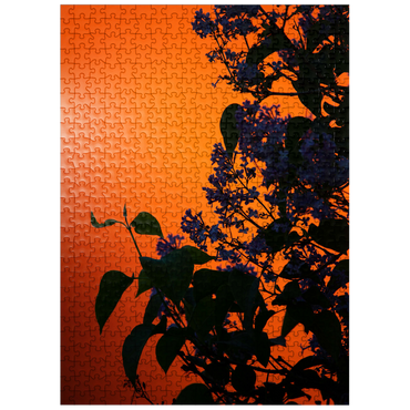 puzzleplate Lilac Silhouette 500 Jigsaw Puzzle