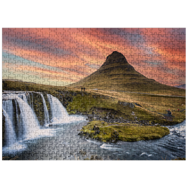 puzzleplate Magical Iceland 500 Jigsaw Puzzle