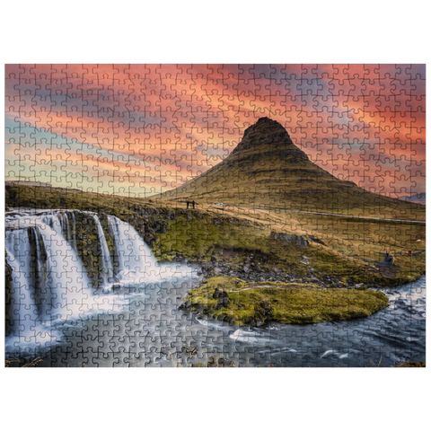 puzzleplate Magical Iceland 500 Jigsaw Puzzle