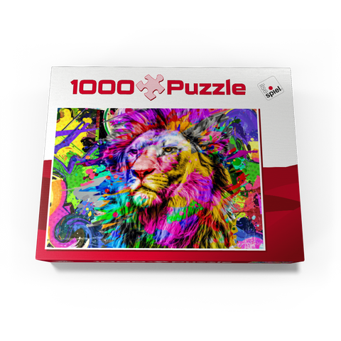 Fantastic lion 1000 Jigsaw Puzzle box view1