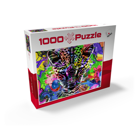 Fantastic leopard 1000 Jigsaw Puzzle box view1