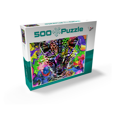 Fantastic leopard 500 Jigsaw Puzzle box view1