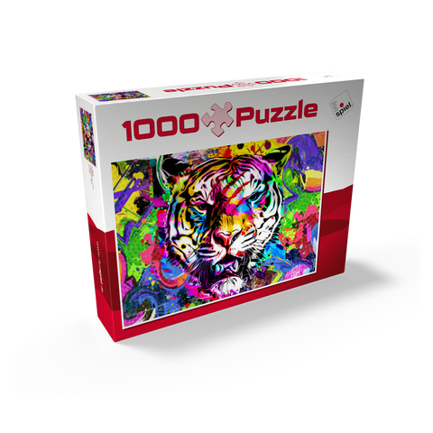 Fantastic tiger 1000 Jigsaw Puzzle box view1