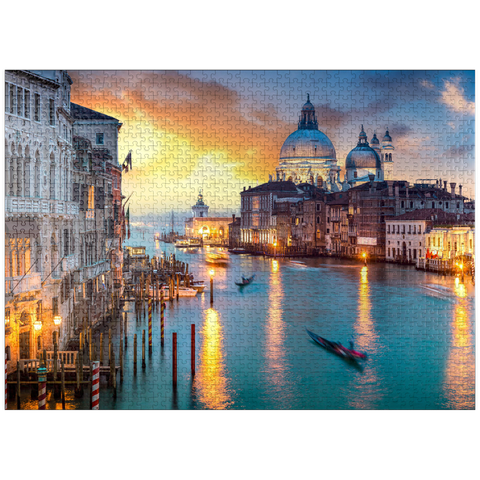 puzzleplate Lagoon dream Venice 1000 Jigsaw Puzzle