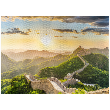 puzzleplate Chinese wall 1000 Jigsaw Puzzle