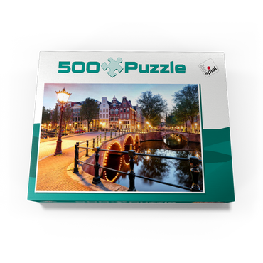 Trip to Amsterdam 500 Jigsaw Puzzle box view1