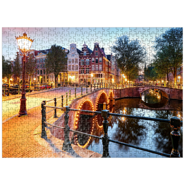 puzzleplate Trip to Amsterdam 500 Jigsaw Puzzle