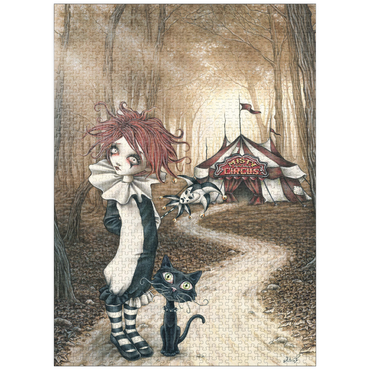puzzleplate Tent - Victoria Francés - Misty Circus 1000 Jigsaw Puzzle