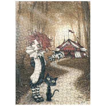 puzzleplate Tent - Victoria Francés - Misty Circus 500 Jigsaw Puzzle