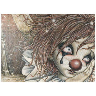 puzzleplate Red Nose - Victoria Francés - Misty Circus 1000 Jigsaw Puzzle