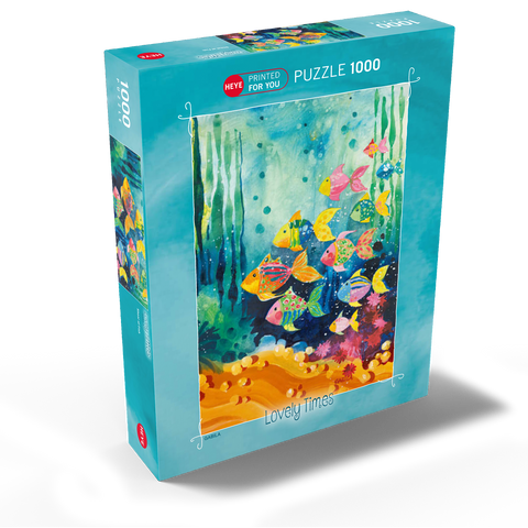 Shoal of Fish - Gabila - Lovely Times 1000 Jigsaw Puzzle box view2