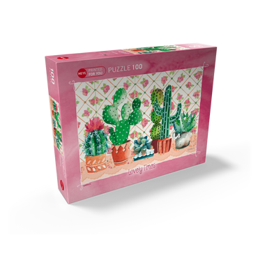 Cactus Family - Gabila - Lovely Times 100 Jigsaw Puzzle box view1