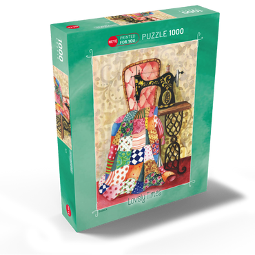 Quilt - Gabila - Lovely Times 1000 Jigsaw Puzzle box view2