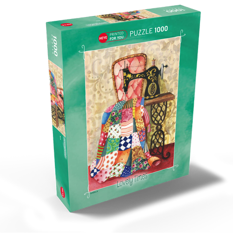Quilt - Gabila - Lovely Times 1000 Jigsaw Puzzle box view2
