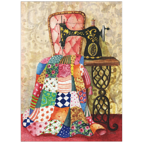 puzzleplate Quilt - Gabila - Lovely Times 1000 Jigsaw Puzzle